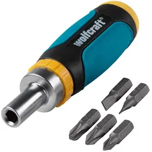 Wolfcraft 1237000 Bithalter-schraubendreher 6 Stücke günstig