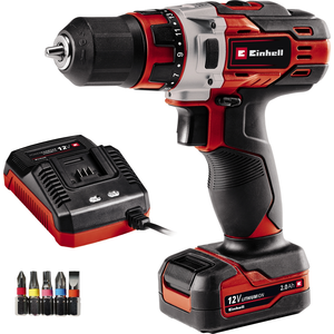 Einhell Akku-Bohrschrauber TE-CD 12/1 Li (1x2,0Ah)
