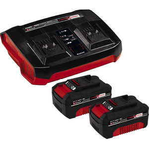 Einhell Power X-Change PXC-Starter-Kit 2x 4,0Ah & Twincharger Kit