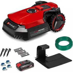 Einhell Power X-Change Mähroboter FREELEXO 500, 18Volt (rot/schwarz, Li-Ion Akku 2,5Ah) günstig