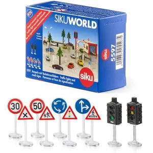 SIEPER Modellauto siku World Ampeln und Schilder 10 Teile günstig