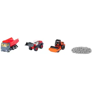 Autospiele - Geschenkset Straßenbau Siku TU