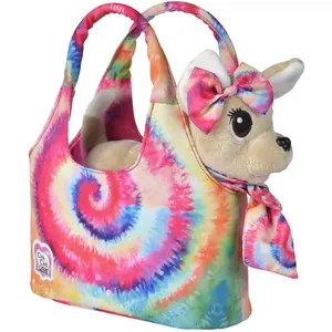 Simba Chi Chi Love Plüschhund in Batik Tasche - Kuscheltier 20cm