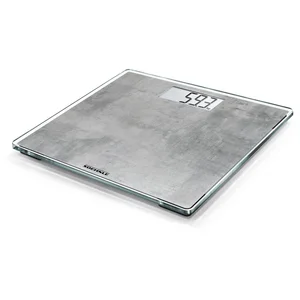 Soehnle Personenwaage Style Sense Compact 300 Concrete, 1-tlg., LCD-An...