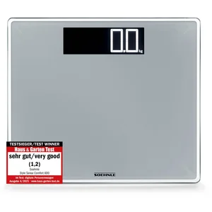 Soehnle Personenwaage Style Sense Comfort 600, 1-tlg., LCD-Anzeige, fl...