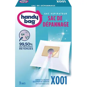 Handy Bag X001, Staubbeutel, Universal, Weiß, Mikrofaser, Jede Marke, Box günstig