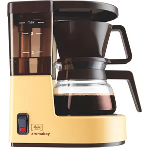 Melitta Aromaboy Filterkaffeemaschine - Beige/Braun