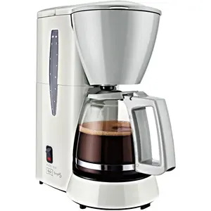 Melitta Single 5, Filterkaffeemaschine, Gemahlener Kaffee, 650 W, Weiß