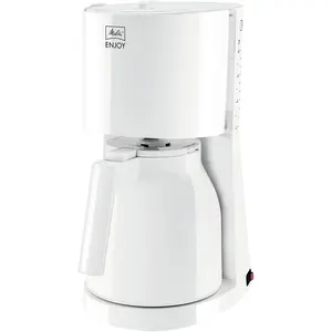 Melitta 1017-05, Filterkaffeemaschine, Gemahlener Kaffee, 1000 W, Weiß