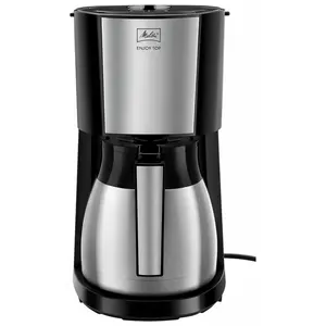 Melitta Enjoy® Top Therm Filterkaffeemaschine, schwarz-silber günstig