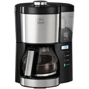 Melitta 6766591, Filterkaffeemaschine, Gemahlener Kaffee, 1080 W, Schw...