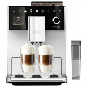 Melitta Latte Select F630-212 Siebträger Kaffeemaschine für cremigen M...