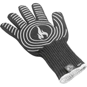 GEFU Grillhandschuh 'BBQ', Backhandschuhe + Topflappen, Schwarz günstig