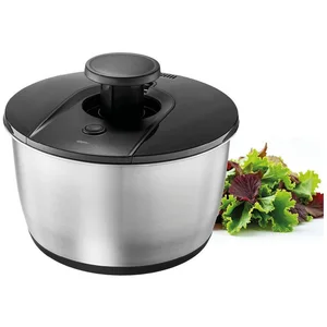 GEFU Salatschleuder Salatschleuder PUSH IT, Edelstahl, 5 L
