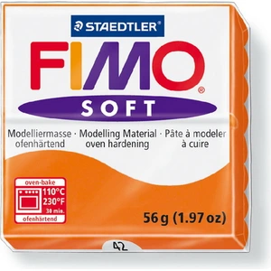 FIMO, Modelliermasse, Knete mandarine soft normal
