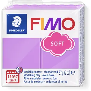 STAEDTLER FIMO soft 8020 ofenhärtende Modelliermasse Einzelprodukt, 57...