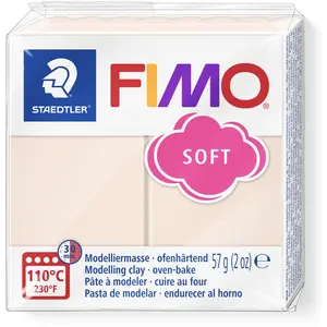 STAEDTLER FIMO soft 8020 ofenhärtende Modelliermasse Einzelprodukt, 57...
