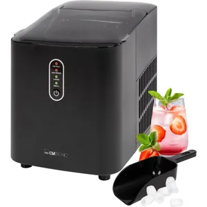 Clatronic Eiswürfelmaschine schnelle Produktion - Eiswürfel in 10 Minu...