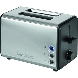 Clatronic Toaster 2 Scheiben TA 3620, Brötchenaufsatz, Krümelschublade