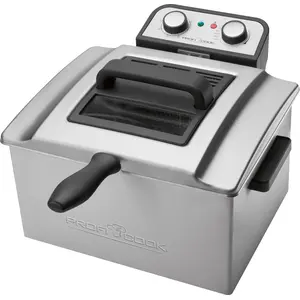 ProfiCook PC-FR 1038 Doppel Fritteuse Edelstahl