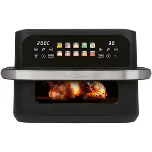 ProfiCook® XXL Heißluftfritteuse | 10L | Öl und Fettfrei | Touch-Displ...
