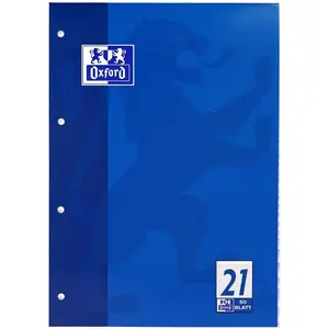 Oxford, Heft + Block, Schulblock (A4, Liniert, Harter Einband) günstig