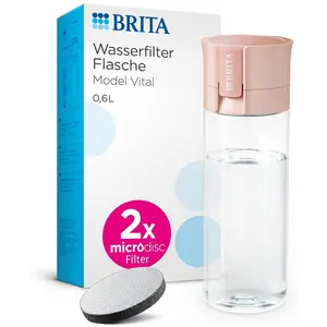 Brita 1052261, Wasserfiltration Flasche, 0,6 l, Aprikose günstig
