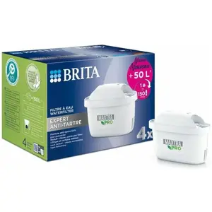 Brita Filter für Karaffe Maxtra Pro Expert (4 Stück), Wasserfilter, Weiss günstig