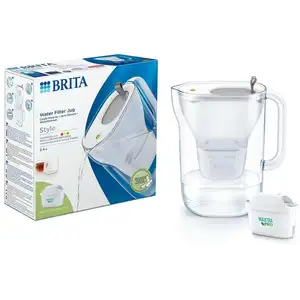 2,4 l blau/graue filterkanne + maxtra-kartusche Brita 1051125 günstig