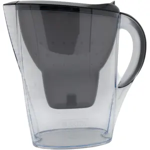 Brita Marella Cool Filterkaraffe, Wasserfilterkanne, Grau, Transparent
