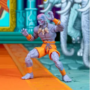 Jada Street Fighter Deluxe Ultra Ii The Final Challengers Dhalsim Actionfigur 1/12 15 Cm Mehrfarbig  Mehrfarbig One Size günstig