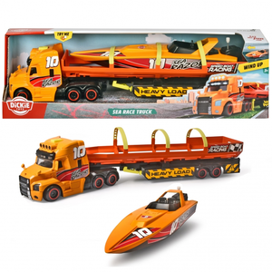 Majorette Dickie Toys Stadt Anhänger Lkw Seefahrt Rennen Licht Und Ton 41 Cm