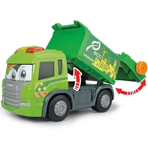 Dickie Toys Scania Müllwagen 25 Cm Gelb Gelb One Size