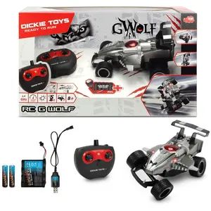Dickie Toys RC G-Wolf Raceauto + Licht Zilver/Zwart