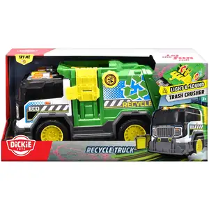 Dickie recyclewagen Spielzeug LKW mit Licht und Sound für Kinder