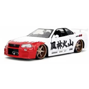 Jada Street Fighter Ryu Nissan Skyline Gt-r 1:24 Auto