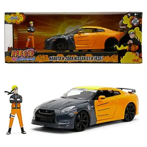 Jada Toys Naruto Shippuden Diecast Modell 1/24 2009 Nissan Naruto