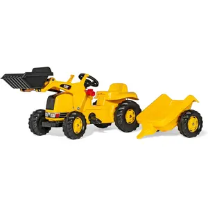 Rolly Toys rollyKid CAT mit Lader+Anhänger
