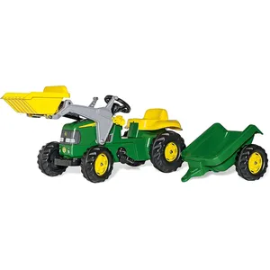 rolly toys Kinder Trettraktor mit Frontlader und Anhänger, John Deere ... günstig