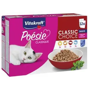 Vitakraft Poesie Classique Katzenfutter Nassfutter 12x85g