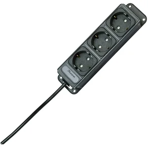 Kopp Kopp 127015013 Steckdosenleiste 3fach Anthrazit Schutzkontakt 1 St. Steckdosenleiste (Kabellänge 1.40 m) günstig