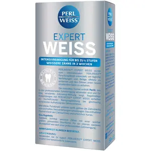 PERLWEISS Zahncreme Expert Weiß für eine strahlend weiße Zahnfarbe und gründliche Reinigung - 50 ml günstig