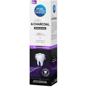 Perlweiss Perl Weiss, Zahnpasta, White&Charcoal (75 ml) günstig