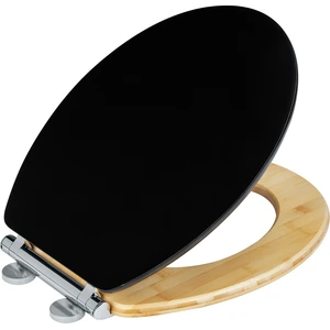 Wenko WC-Sitz Bambusa Black günstig