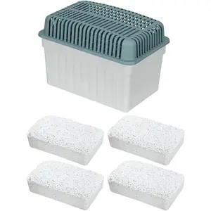 WENKO Feuchtigkeitskiller 1kg inkl. 3 Nachfüllern Anti Schimmel Luftentfeuchter