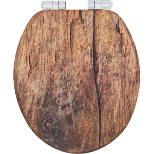 WENKO WC-Sitz Rustic Braun günstig