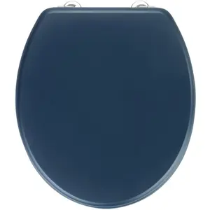 WENKO WC-Sitz Mod. Prima Dunkelblau matt, MDF günstig