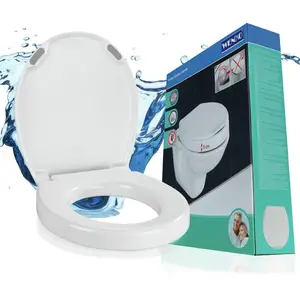WENKO WC Deckel Secura Comfort Toiletten Absenkautomatik Sitz Flächenerhöhung günstig