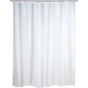WENKO Duschvorhang Uni White Breite 180 cm, Höhe 200 cm, Polyester, wa... günstig
