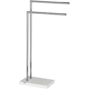 WENKO Handtuchständer Noble White, aus Edelstahl, 2 Handtuchstangen, s... günstig